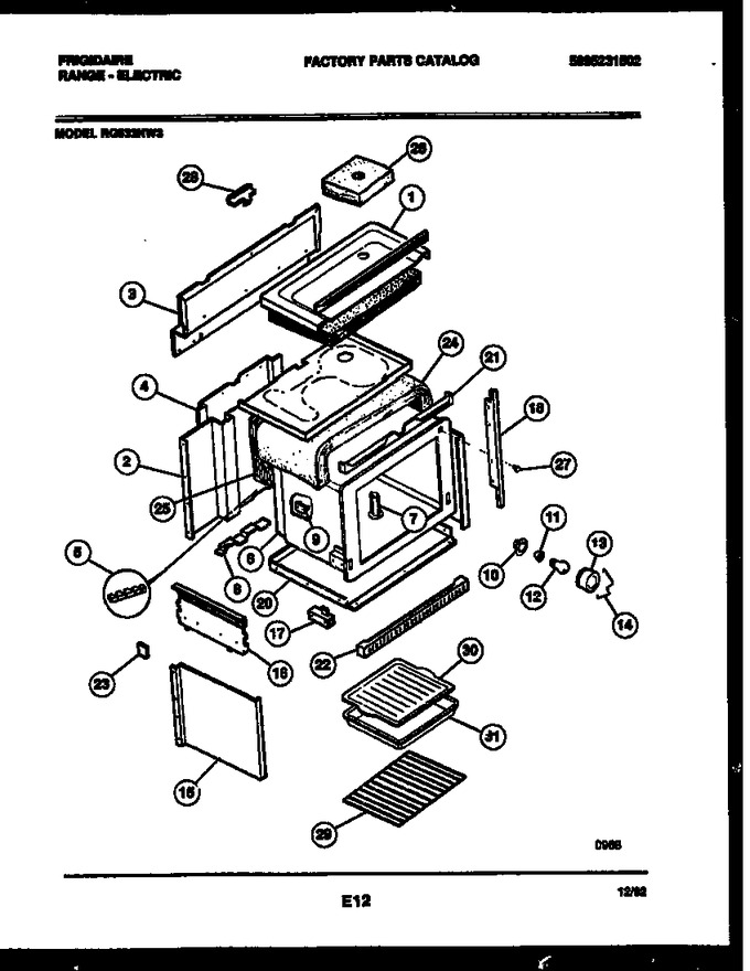 Diagram for RG533NW3