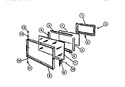 Diagram for 02 - Oven Door, Panels
