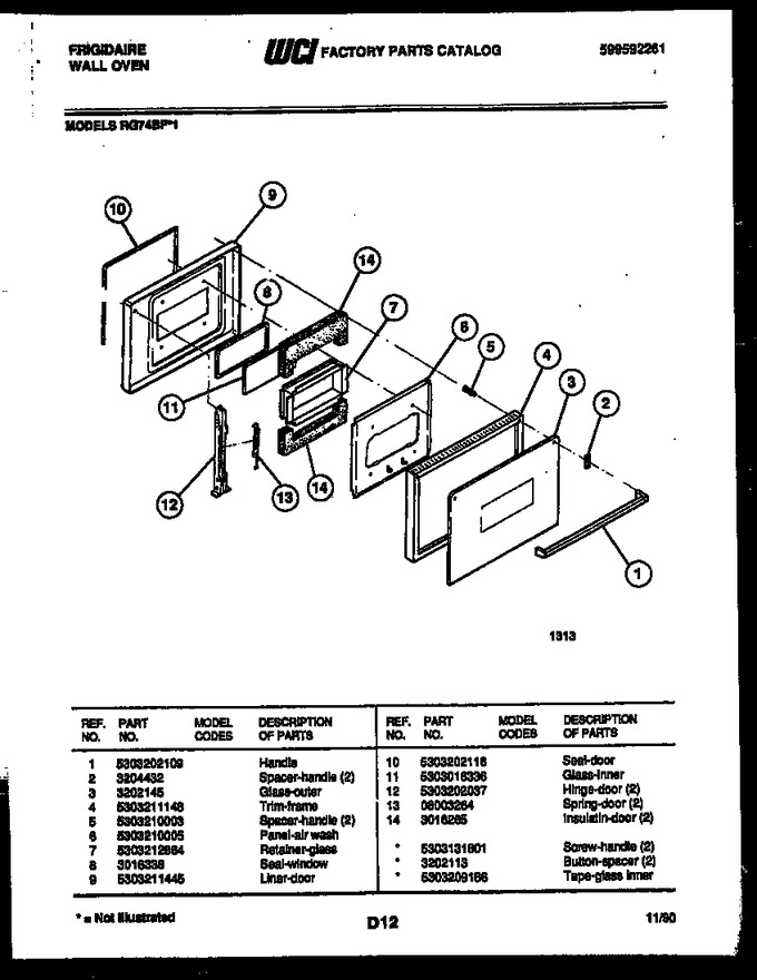 Diagram for RG74BFB1