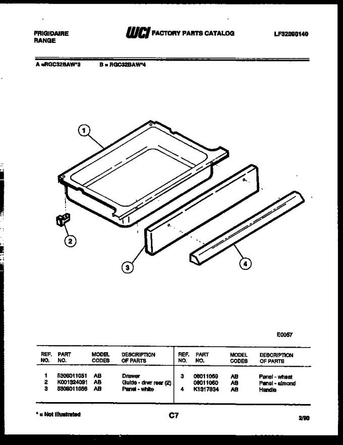 Diagram for RGC32BAW3