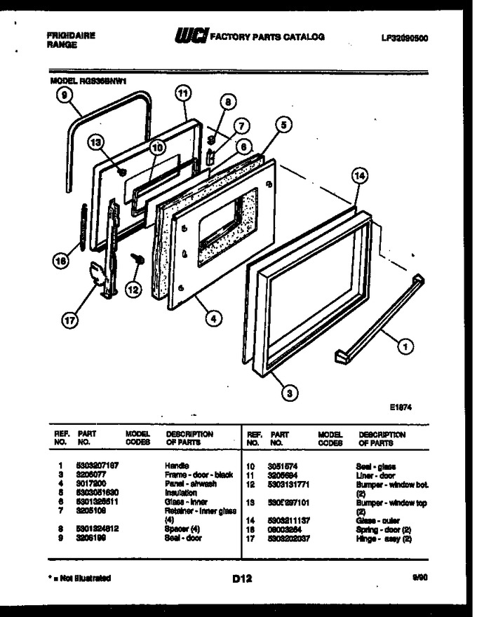 Diagram for RGS36BNW1