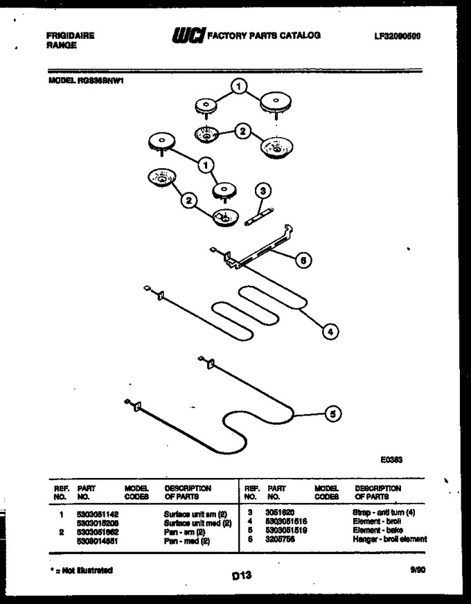Diagram for RGS36BNW1