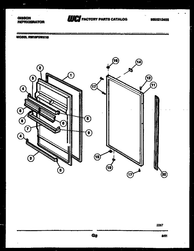 Diagram for RM18F5WX1B