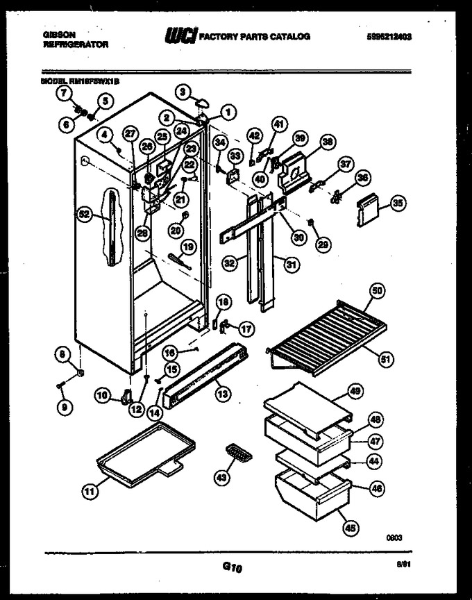 Diagram for RM18F5WX1B
