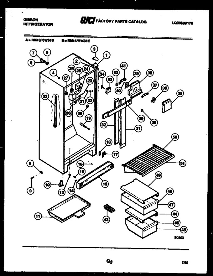 Diagram for RM18F6WS1E