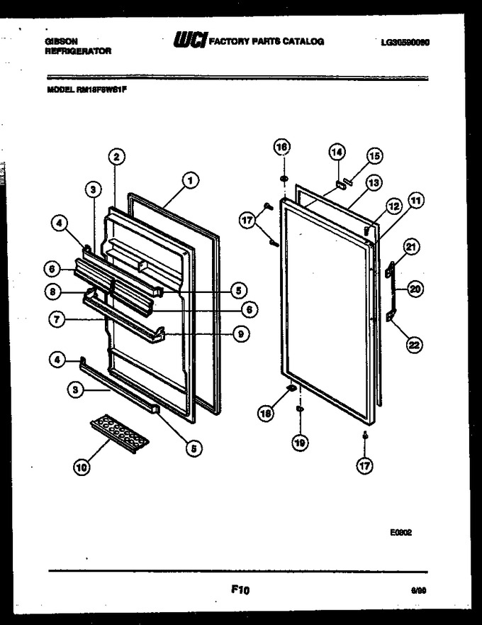 Diagram for RM18F6WS1F