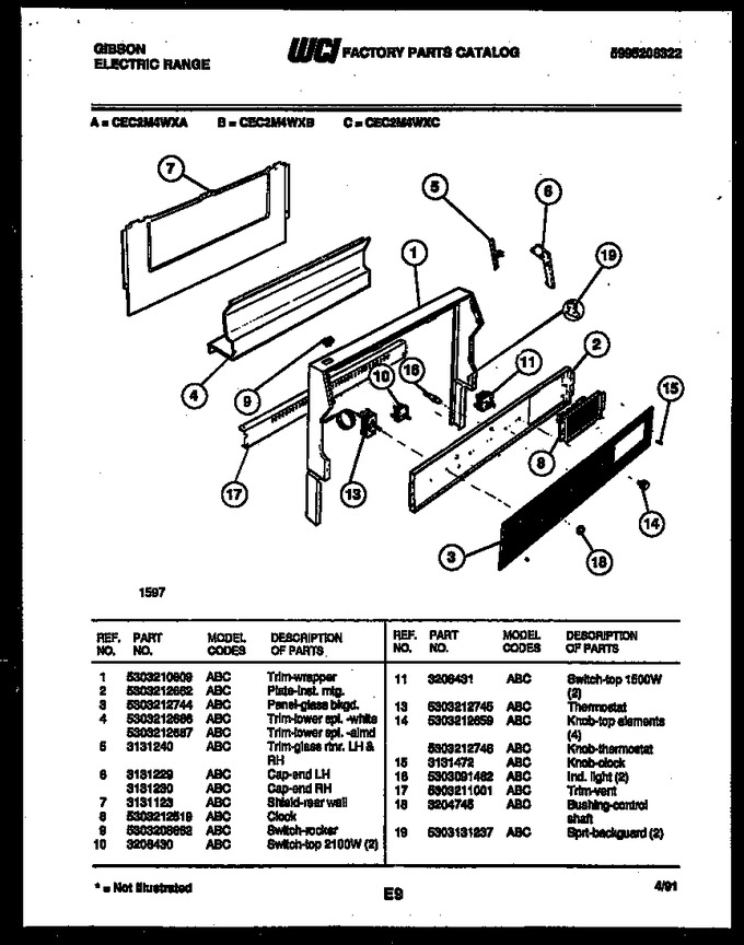 Diagram for RS19F3WX1B