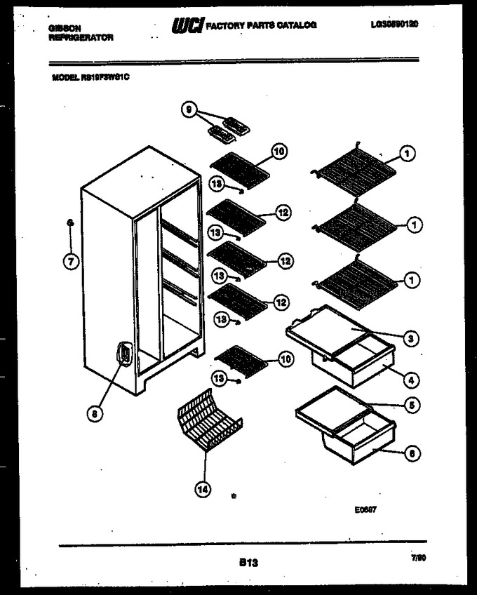 Diagram for RS19F3WS1C