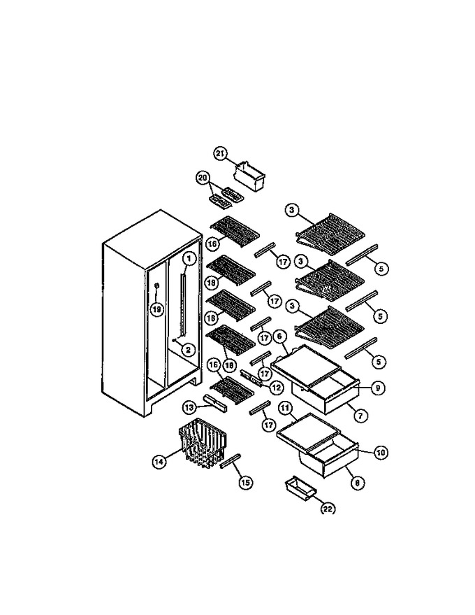 Diagram for RS22F7EU1D