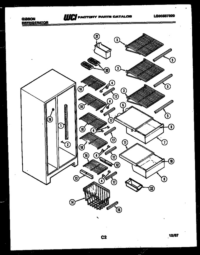 Diagram for RS22F7WU1C