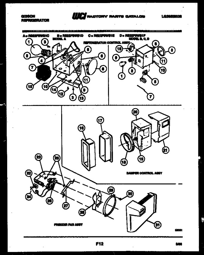 Diagram for RS22F9WS1E