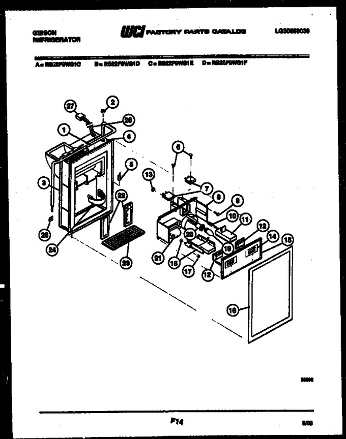 Diagram for RS22F9WS1E