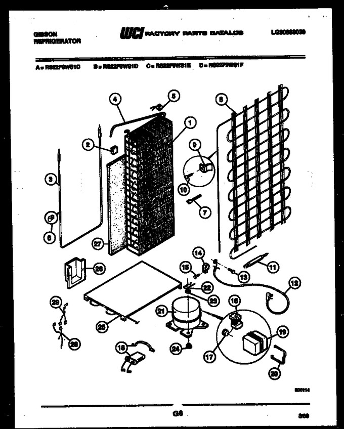 Diagram for RS22F9WS1E