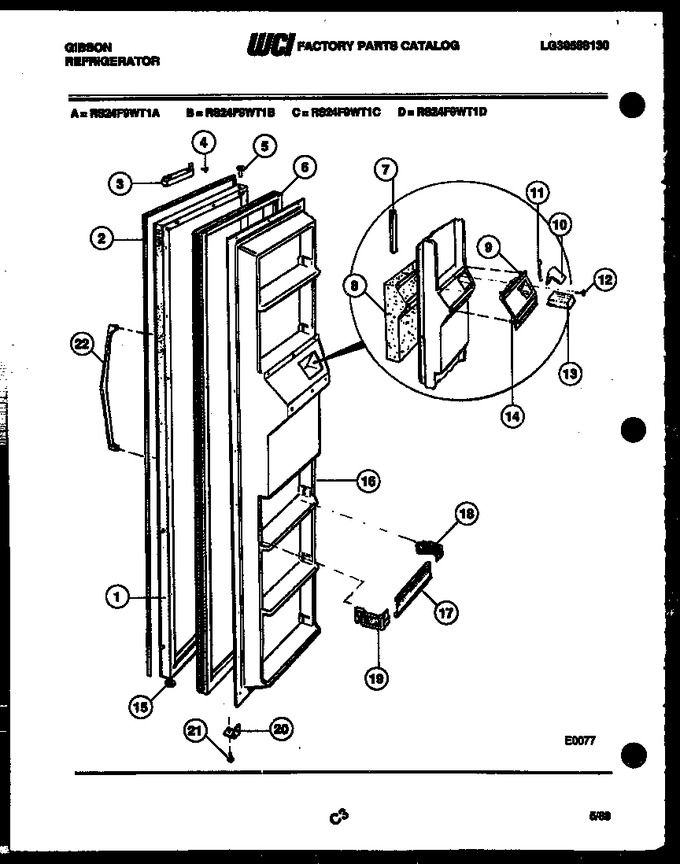 Diagram for RS24F9WT1B