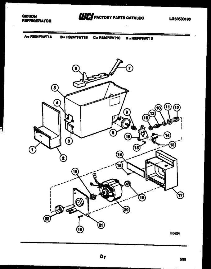 Diagram for RS24F9WT1B