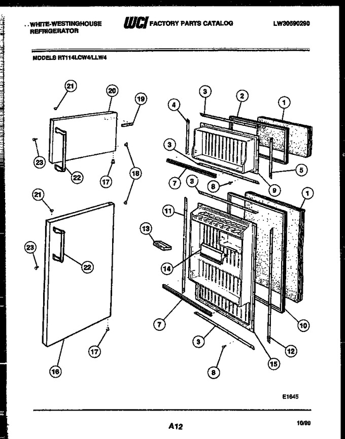 Diagram for RT114LCD4