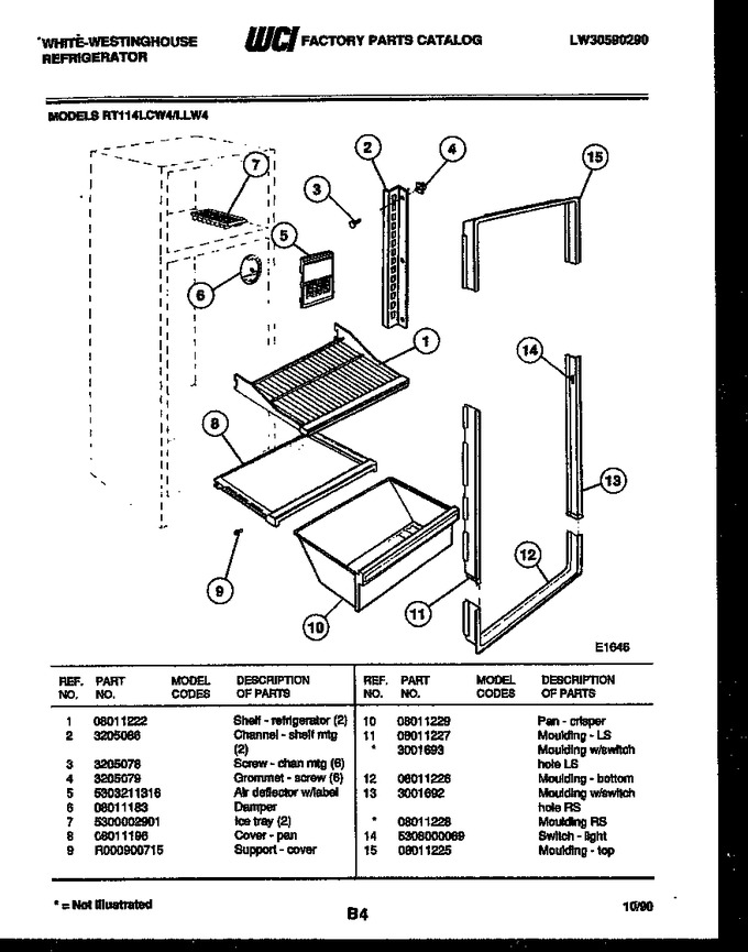 Diagram for RT114LCD4