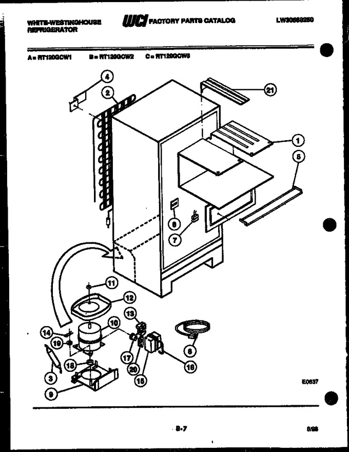 Diagram for RT120GCW3