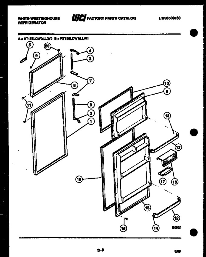 Diagram for RT155LCF0