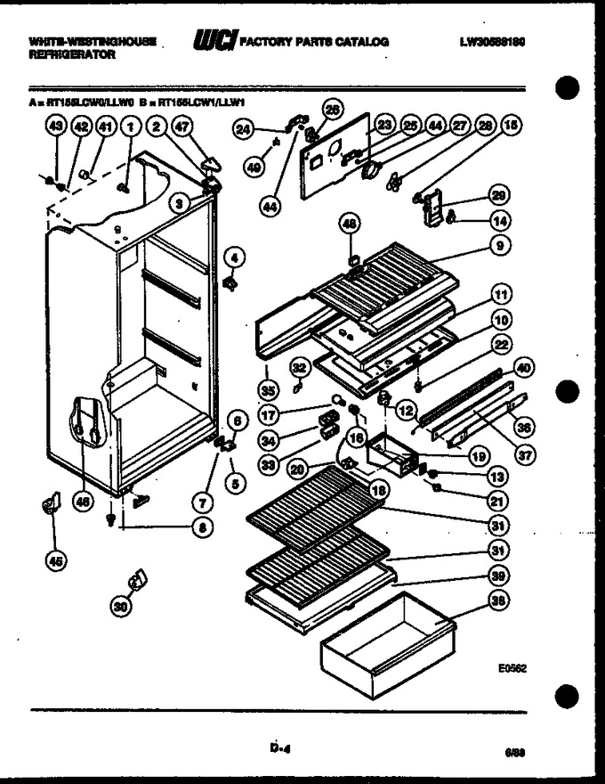 Diagram for RT155LCF0