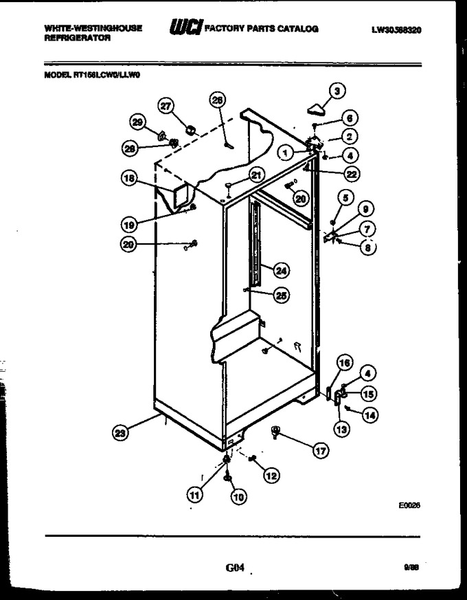 Diagram for RT156LCW0