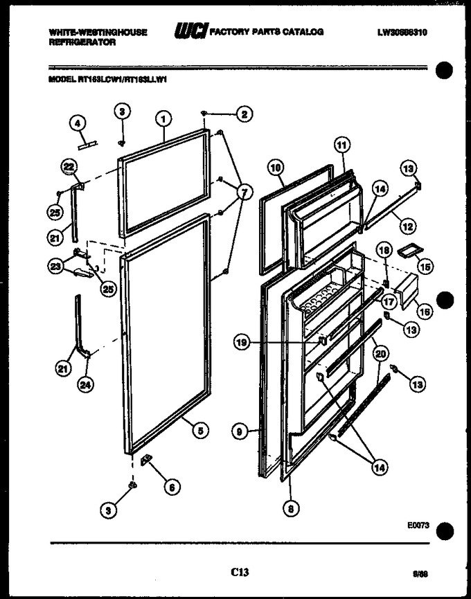 Diagram for RT164LCF0