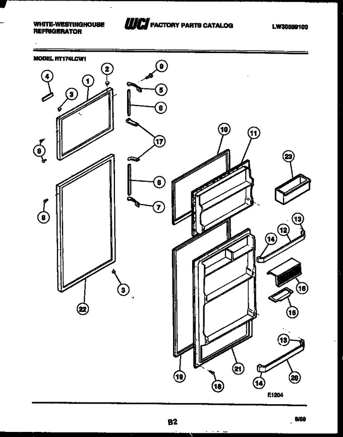 Diagram for RT174LCD1