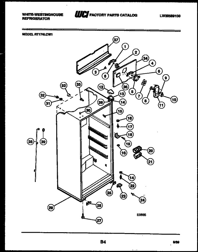 Diagram for RT174LCF1