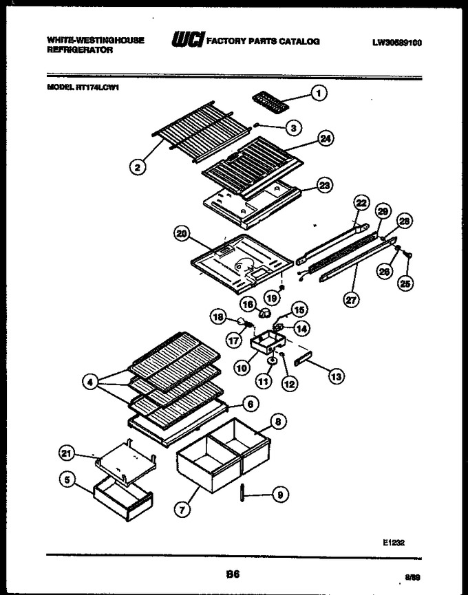 Diagram for RT174LCF1