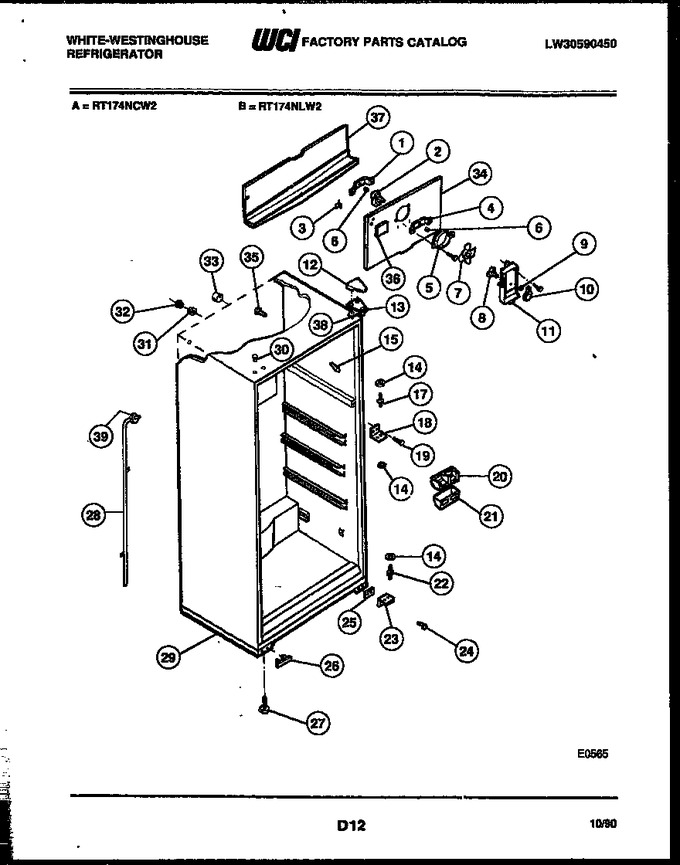 Diagram for RT174NLW2