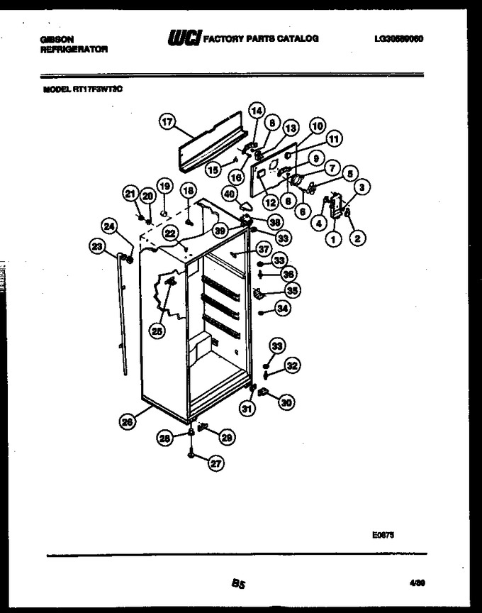 Diagram for RT17F3WT3C