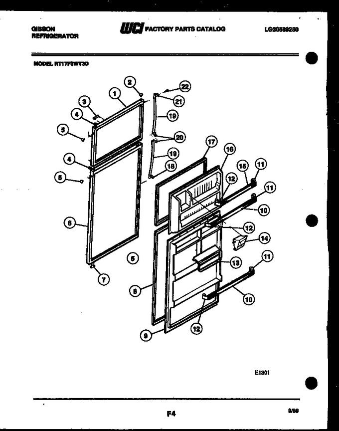 Diagram for RT17F3WT3D