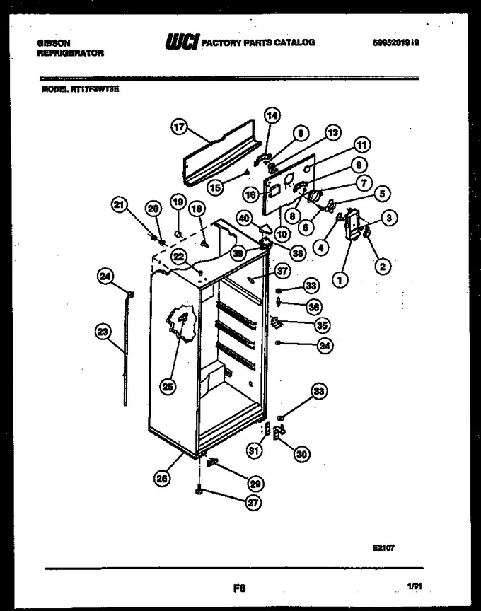 Diagram for RT17F3WT3E