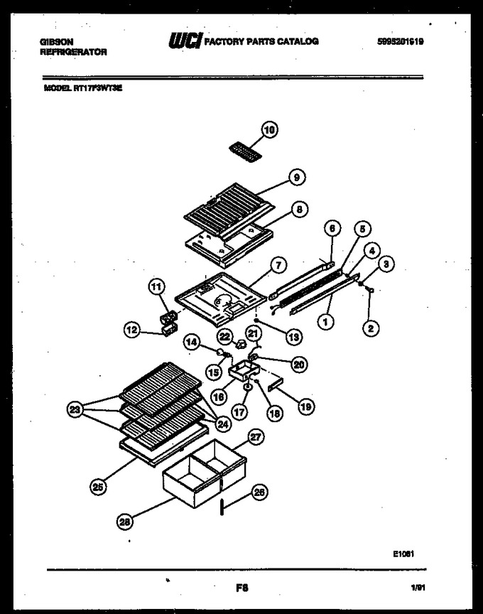 Diagram for RT17F3WT3E
