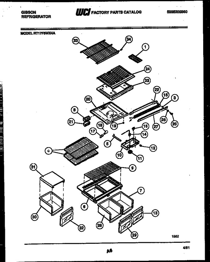 Diagram for RT17F5WX4A