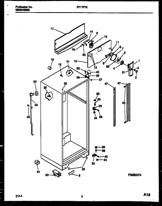 Diagram for RT17F7DX4D