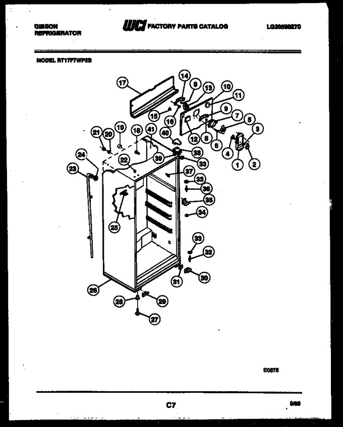 Diagram for RT17F7WP3B