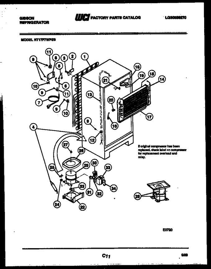 Diagram for RT17F7WP3B