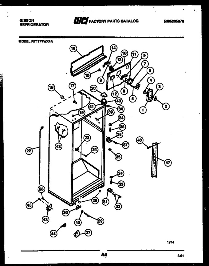 Diagram for RT17F7WX4A