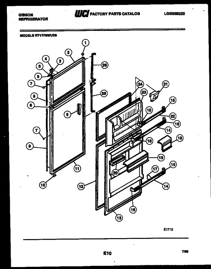 Diagram for RT17F9WU3B
