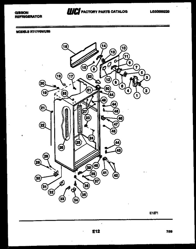 Diagram for RT17F9WU3B