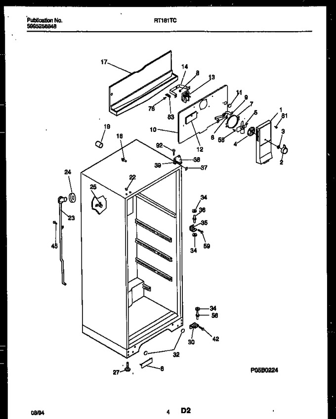 Diagram for RT181TCW0