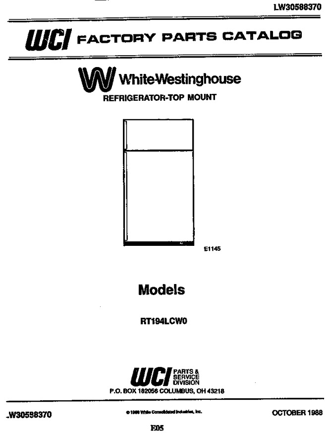 Diagram for RT194LCVO