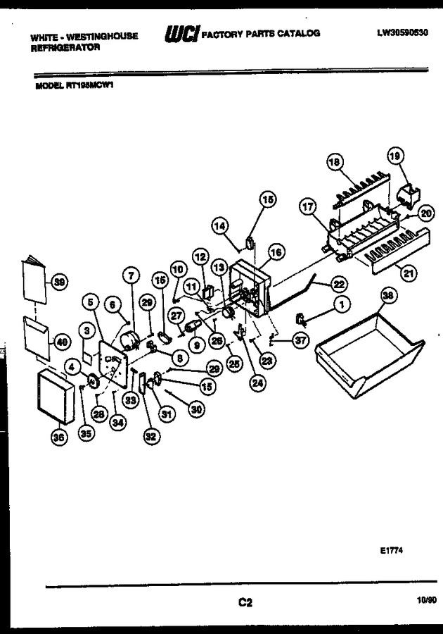Diagram for RT195MCW1