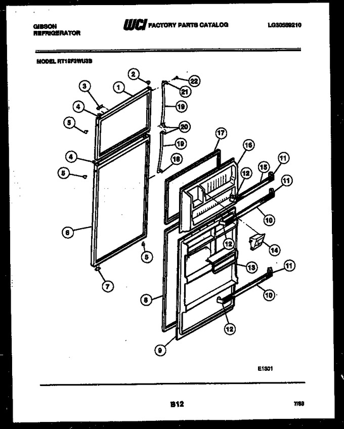 Diagram for RT19F3WU3B