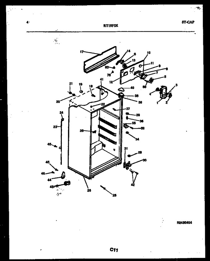 Diagram for RT19F5WX3A