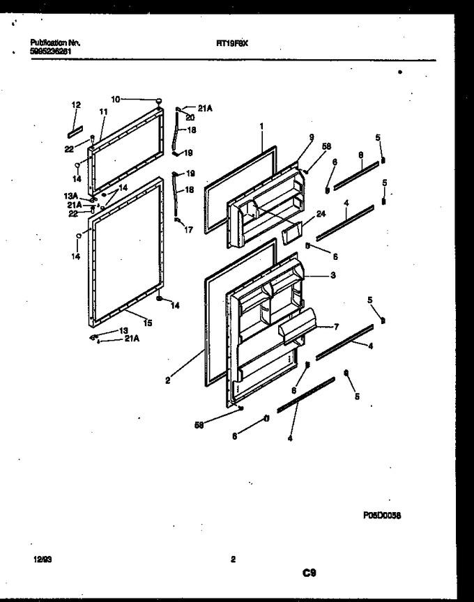 Diagram for RT19F8WX3D