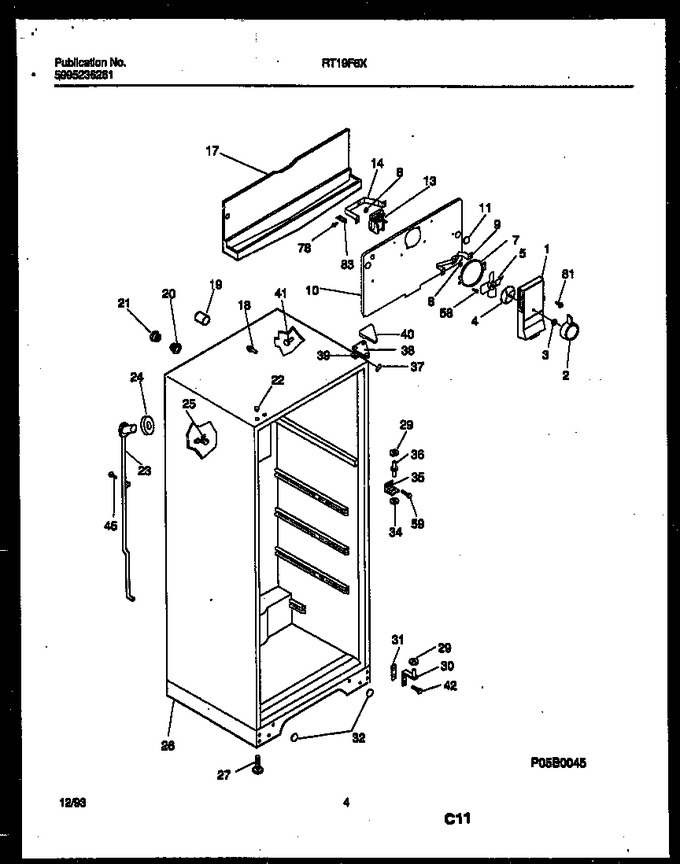 Diagram for RT19F8WX3D