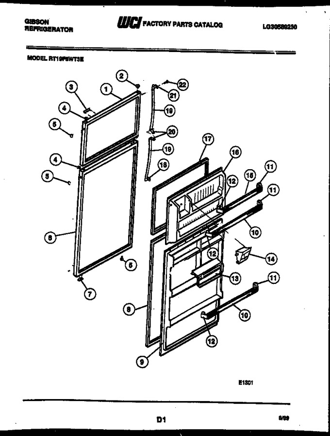 Diagram for RT19F8WT3E