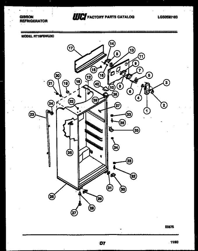 Diagram for RT19F8WU3C